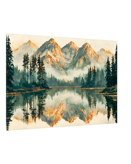 Golden Reflection Peaks