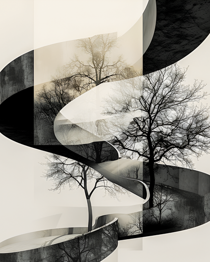 Ethereal Spiral of Nature