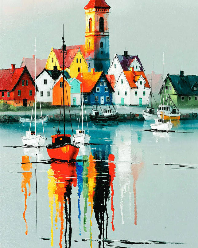 Harbor Reflections