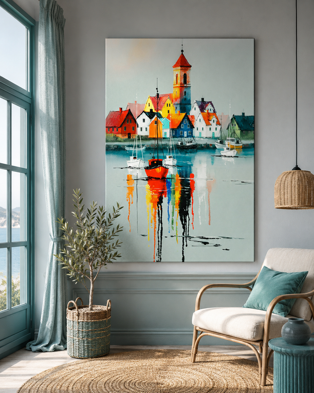 Harbor Reflections