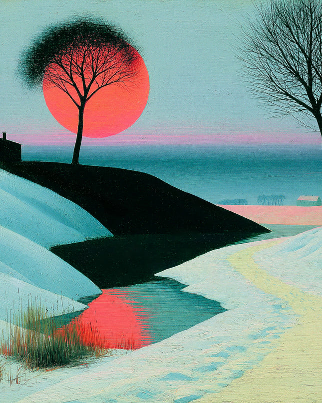 Crimson Winter Silence