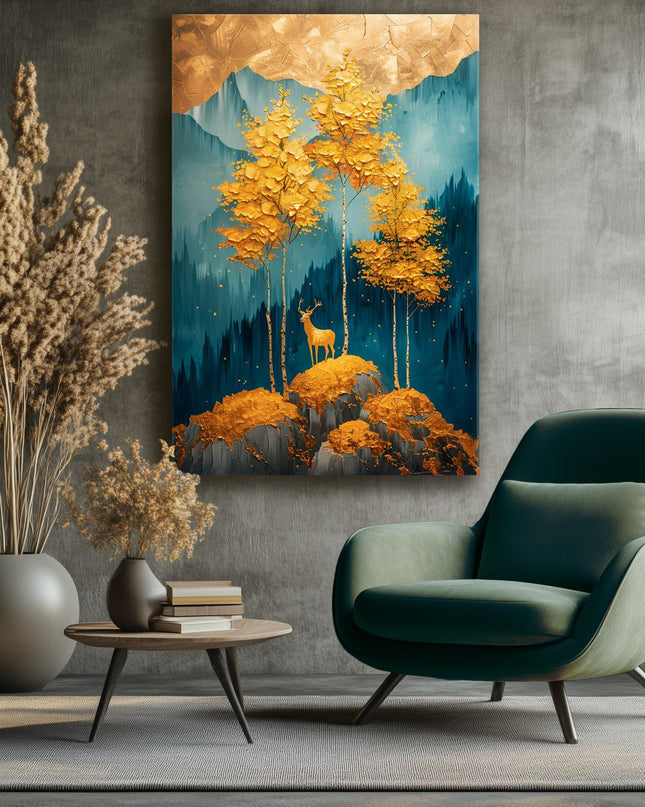 Stag in Autumn Glory