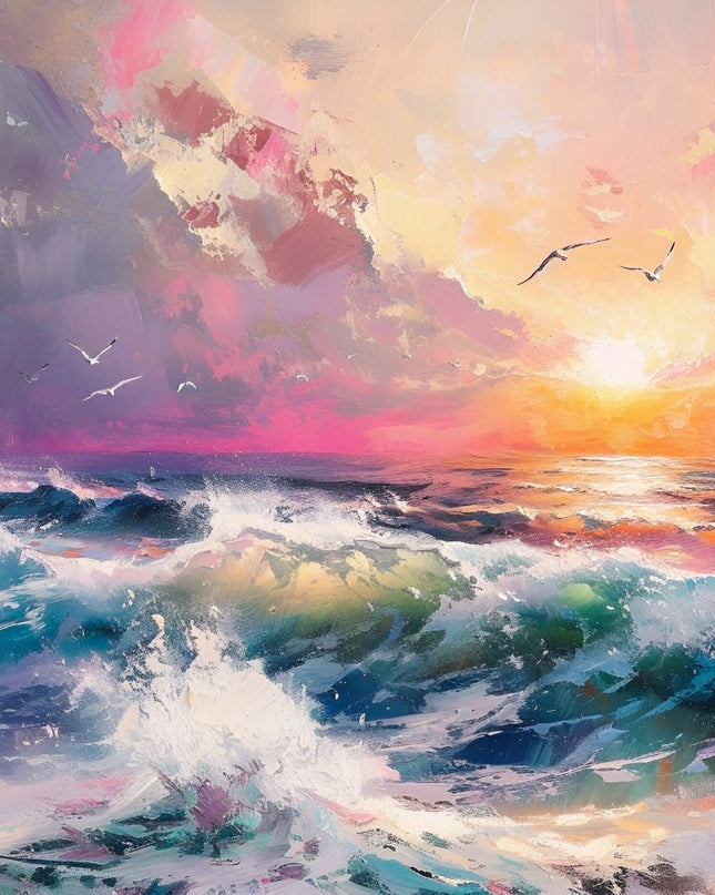 Radiant Ocean Sunset