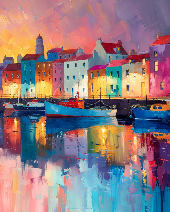 Harbor Dreams at Dusk