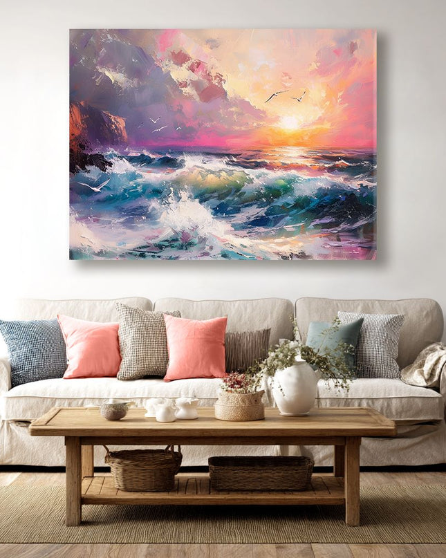 Radiant Ocean Sunset