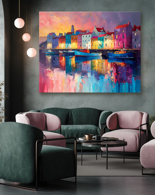 Harbor Dreams at Dusk