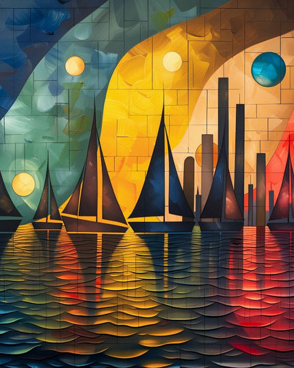 Sailing Through Colors