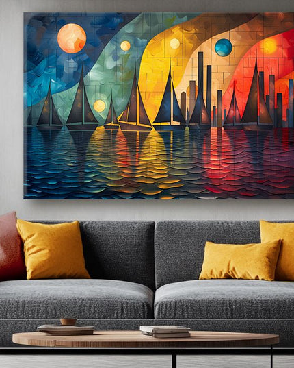 Sailing Through Colors