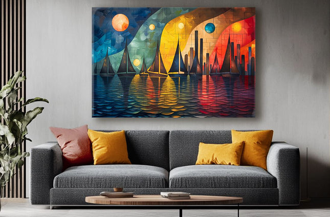 Sailing Through Colors