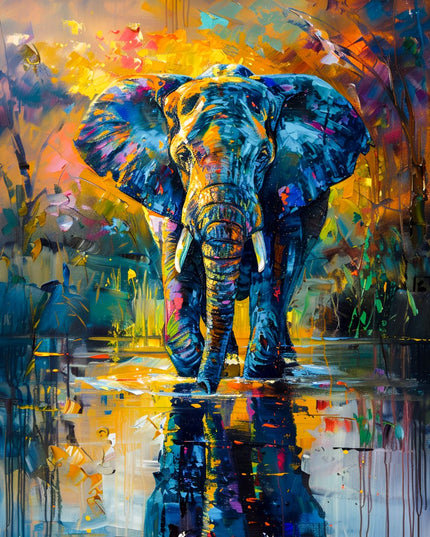 Abstract Elephant Beauty