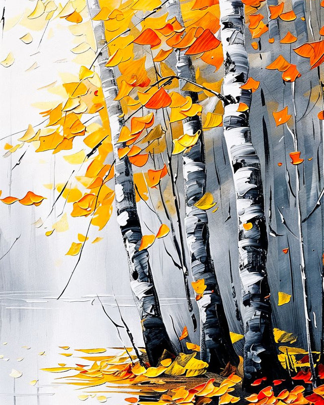 Golden Birch Symphony