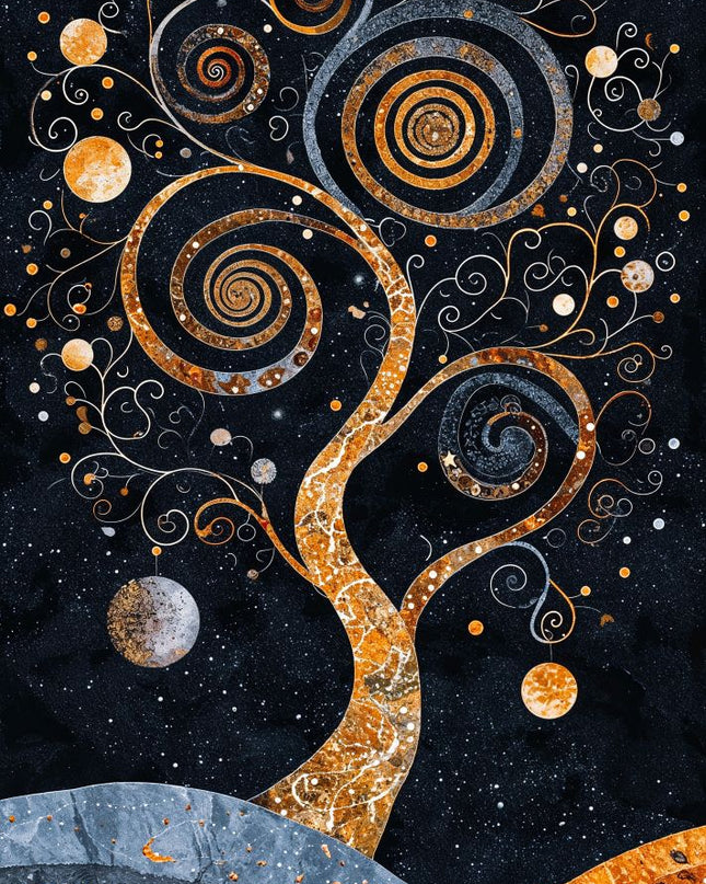 Celestial Swirl Tree