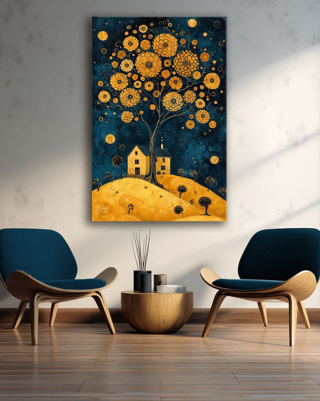 Golden Dreams at Nightfall