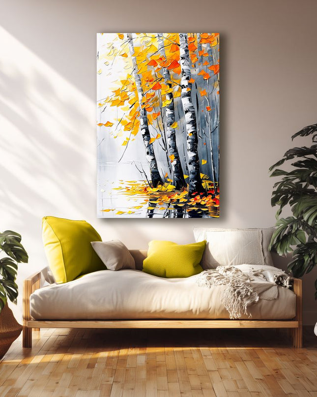 Golden Birch Symphony