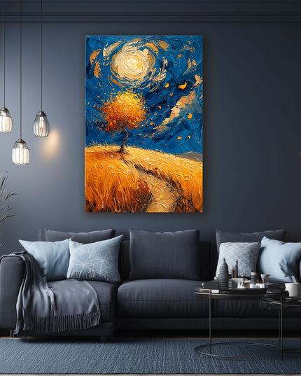 Golden Whirlwind of Autumn Dreams